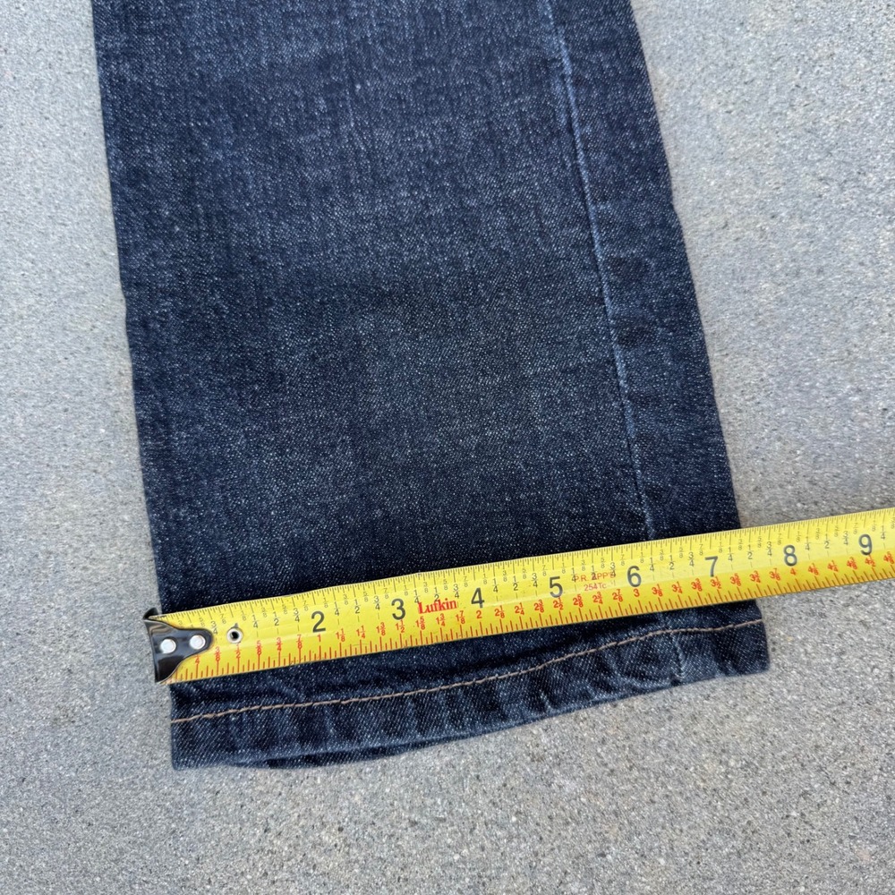 Signature by Levi Strauss Co Men S51 Straight Leg Dark Wash Jeans‎ 30x32 Indigo - Picture 4 of 11